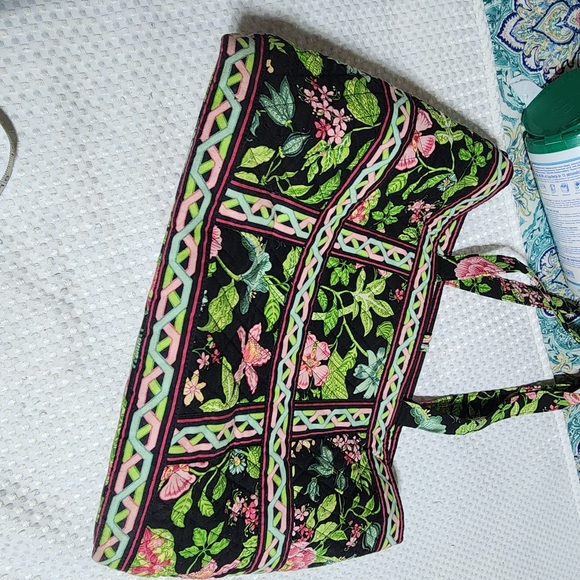 VERA BRADLEY EUC XL TIC TAC TOTE PATTERN SHOPPER TOTE BAG - Picture 5 of 9